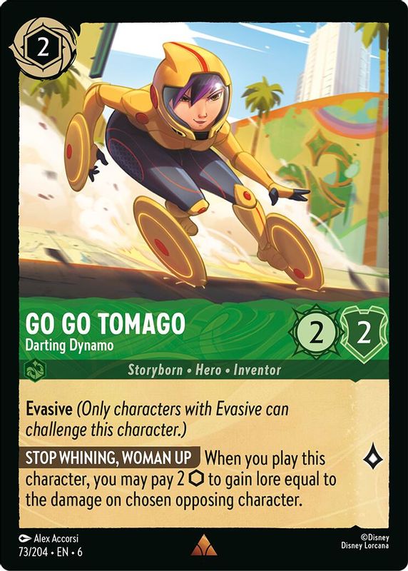 Go Go Tomago - Darting Dynamo - 73/204 - Rare