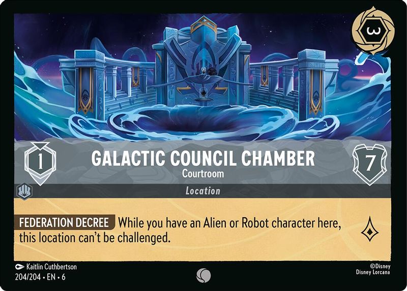 Galactic Council Chamber - Courtroom - 204/204 - Common