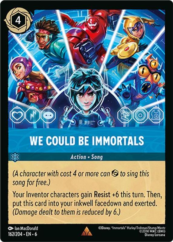 We Could Be Immortals - 162/204 - Rare