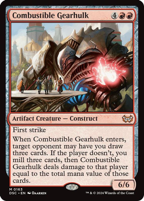 Combustible Gearhulk - 163 - Mythic