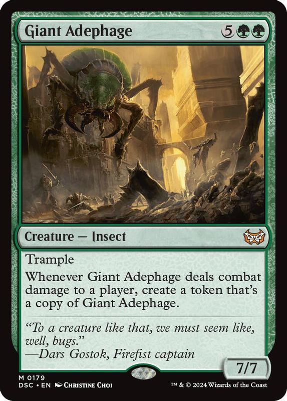 Giant Adephage - 179 - Mythic