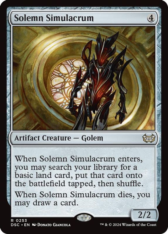 Solemn Simulacrum - 253 - Rare