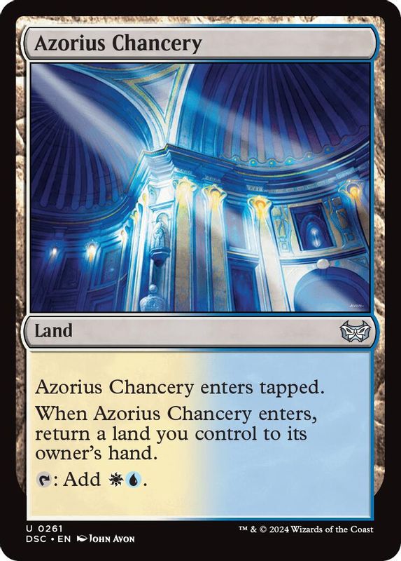 Azorius Chancery - 261 - Uncommon