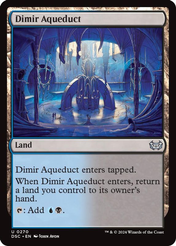 Dimir Aqueduct - 270 - Uncommon