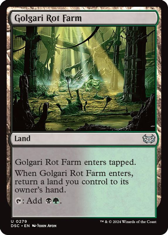 Golgari Rot Farm - 279 - Uncommon