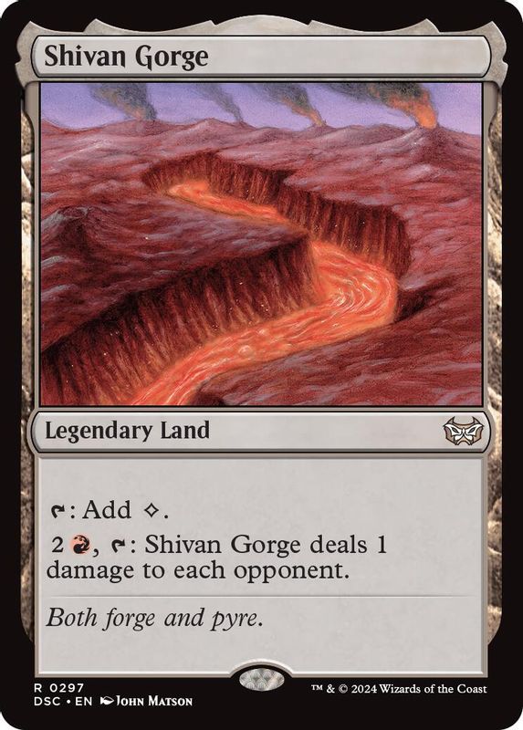 Shivan Gorge - 297 - Rare