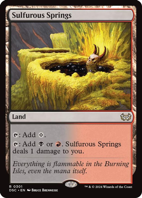 Sulfurous Springs - 301 - Rare