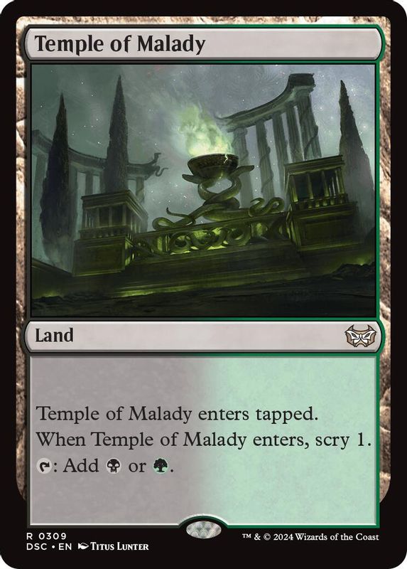 Temple of Malady - 309 - Rare