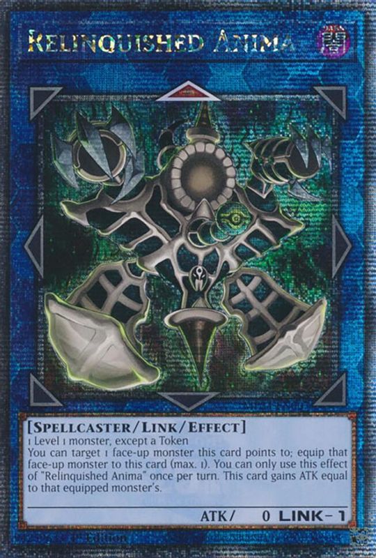 Relinquished Anima (Quarter Century Secret Rare) - MP24-EN007 - Quarter Century Secret Rare