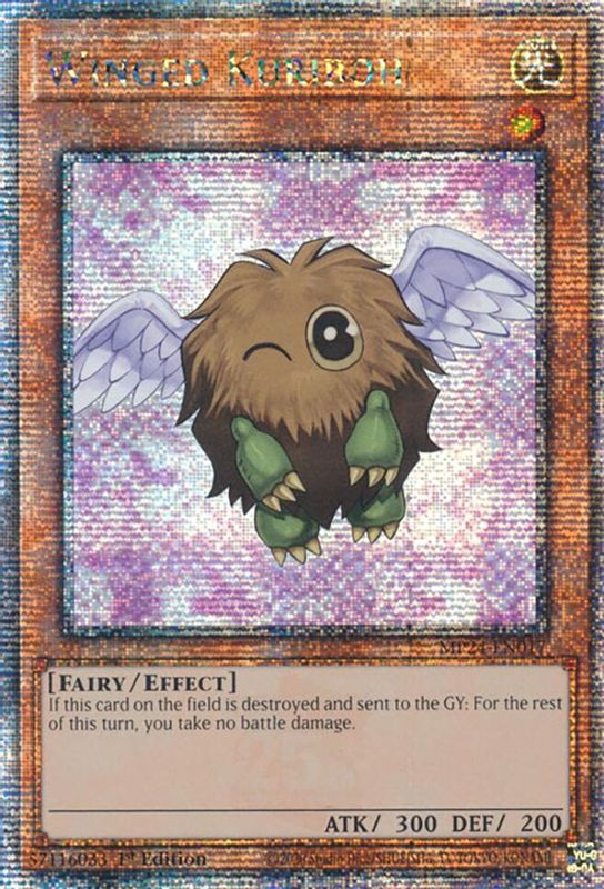 Winged Kuriboh (Quarter Century Secret Rare) - MP24-EN017 - Quarter Century Secret Rare