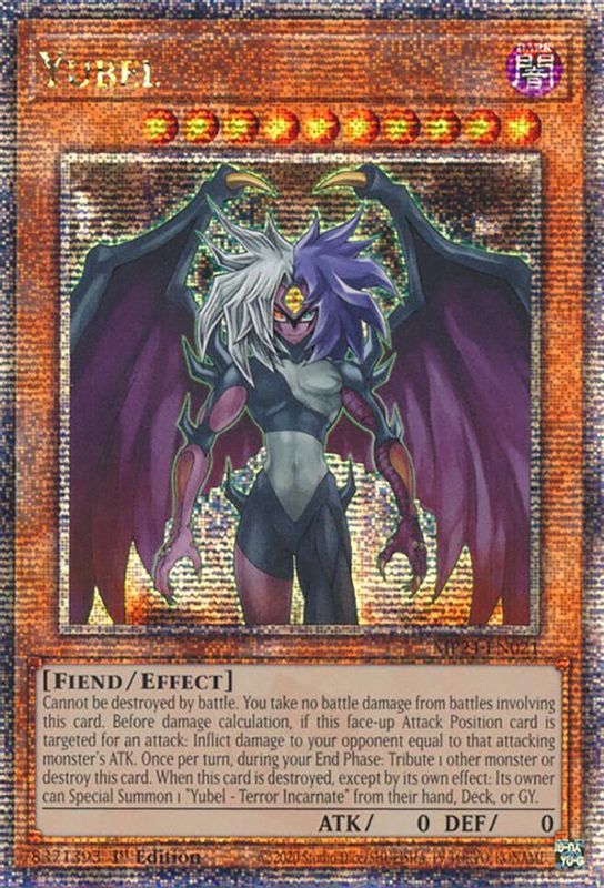 Yubel (Quarter Century Secret Rare) - MP24-EN021 - Quarter Century Secret Rare