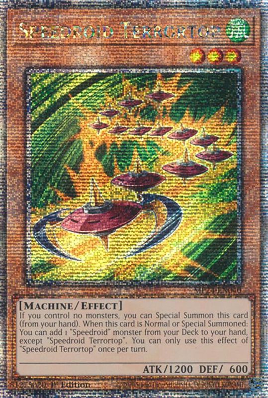 Speedroid Terrortop (Quarter Century Secret Rare) - MP24-EN040 - Quarter Century Secret Rare