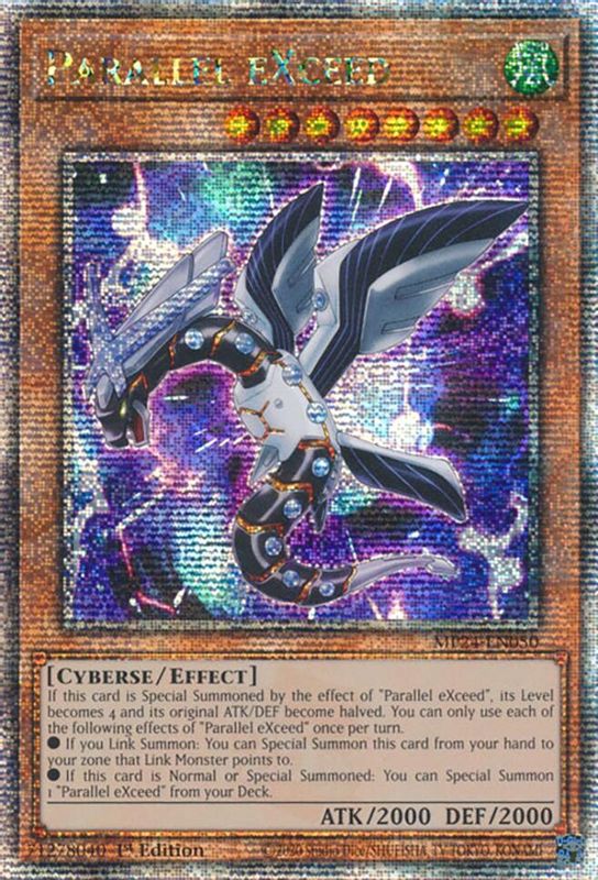 Parallel eXceed (Quarter Century Secret Rare) - MP24-EN050 - Quarter Century Secret Rare