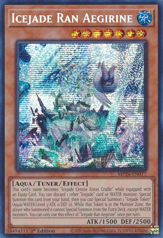 Icejade Ran Aegirine - MP24-EN077 - Prismatic Secret Rare