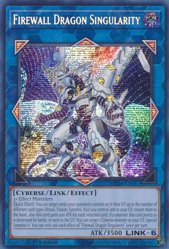 Firewall Dragon Singularity - MP24-EN087 - Prismatic Secret Rare