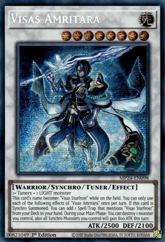 Visas Amritara - MP24-EN098 - Prismatic Secret Rare