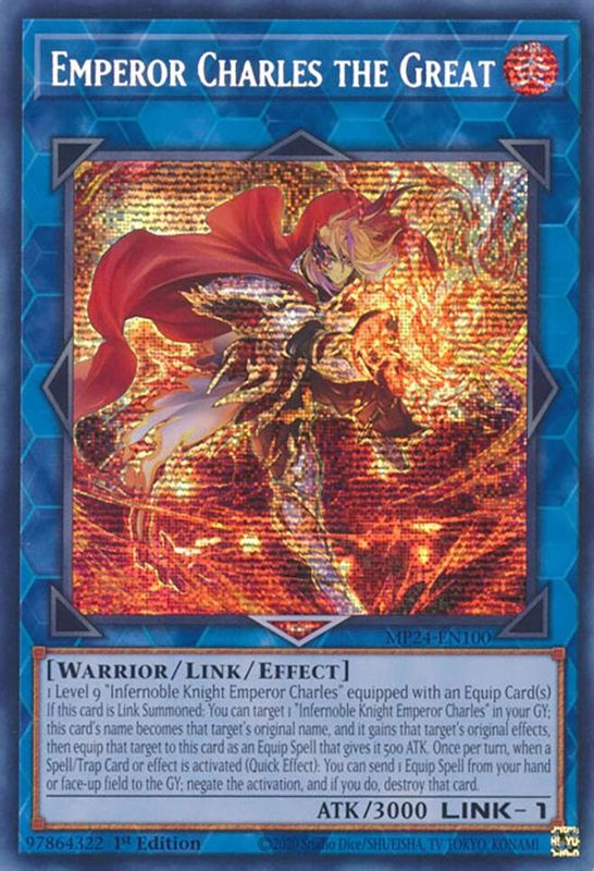 Emperor Charles the Great - MP24-EN100 - Prismatic Secret Rare