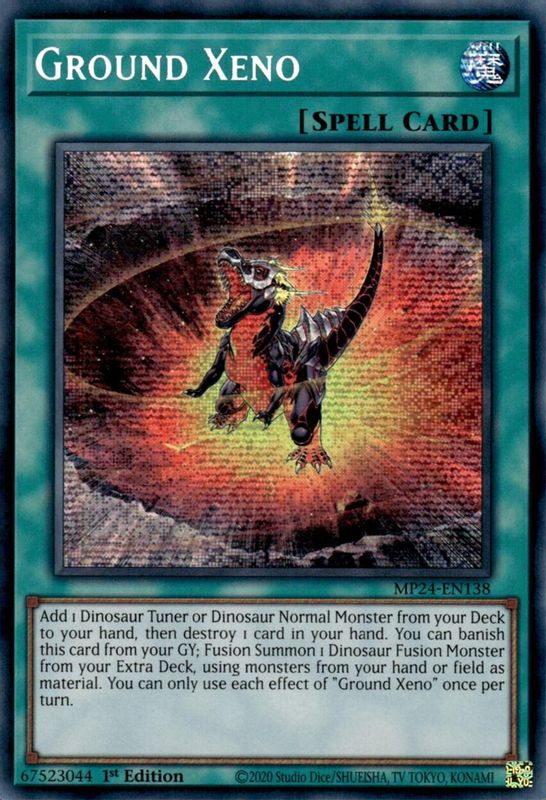 Ground Xeno - MP24-EN138 - Prismatic Secret Rare