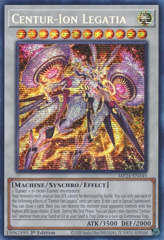 Centur-Ion Legatia - MP24-EN145 - Prismatic Secret Rare