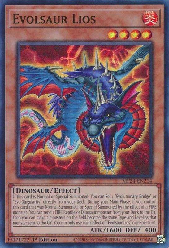 Evolsaur Lios - MP24-EN214 - Ultra Rare