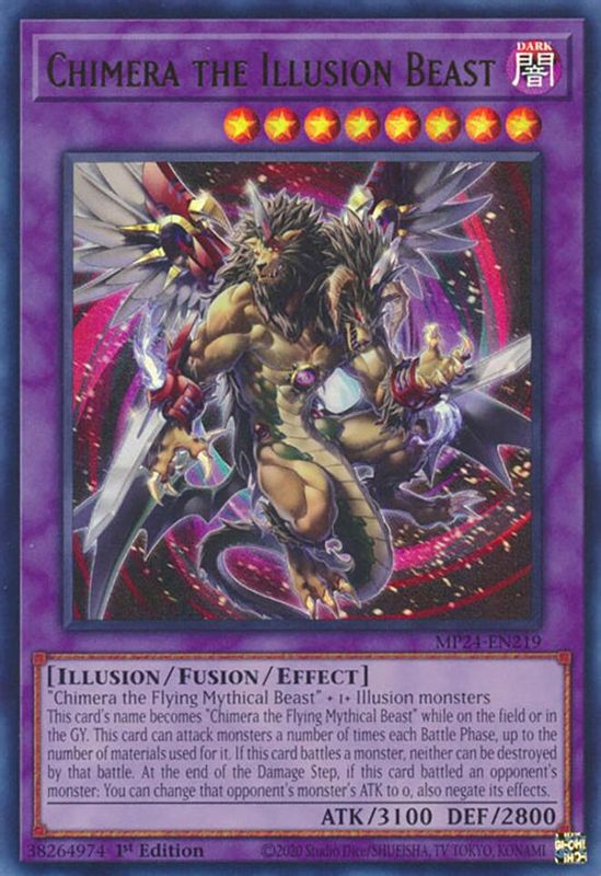 Chimera the Illusion Beast - MP24-EN219 - Ultra Rare