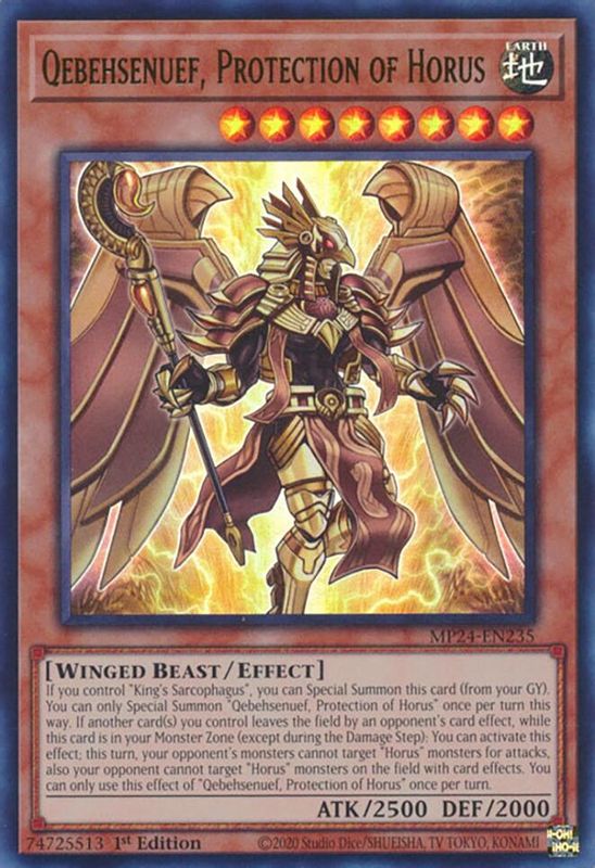 Qebehsenuef, Protection of Horus - MP24-EN235 - Ultra Rare