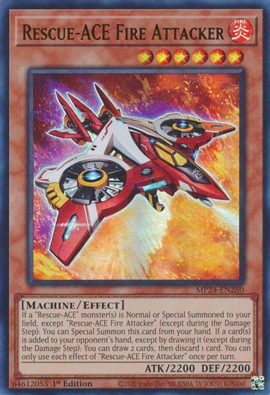 Rescue-ACE Fire Attacker - MP24-EN280 - Ultra Rare