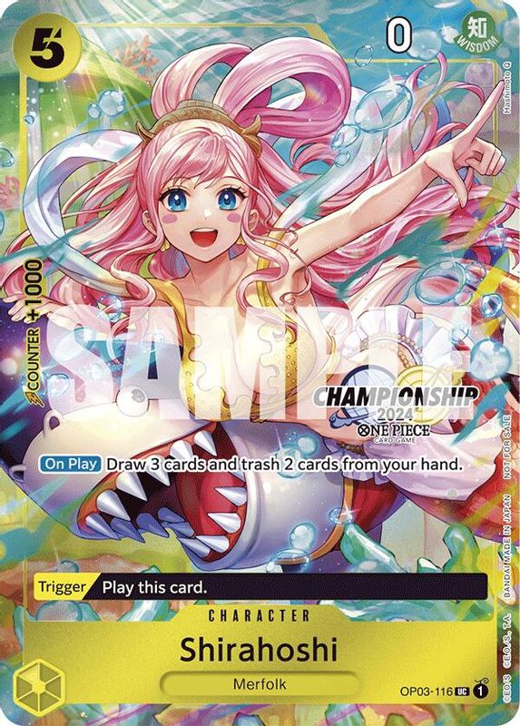 Shirahoshi (CS 2024 Celebration Pack) - OP03-116 - Uncommon