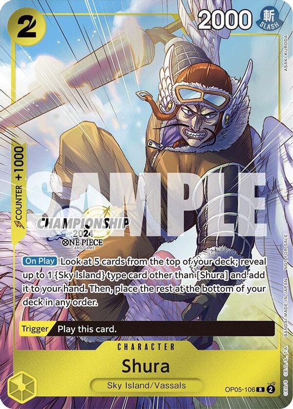 Shura (CS 2024 Celebration Pack) - OP05-106 - Rare