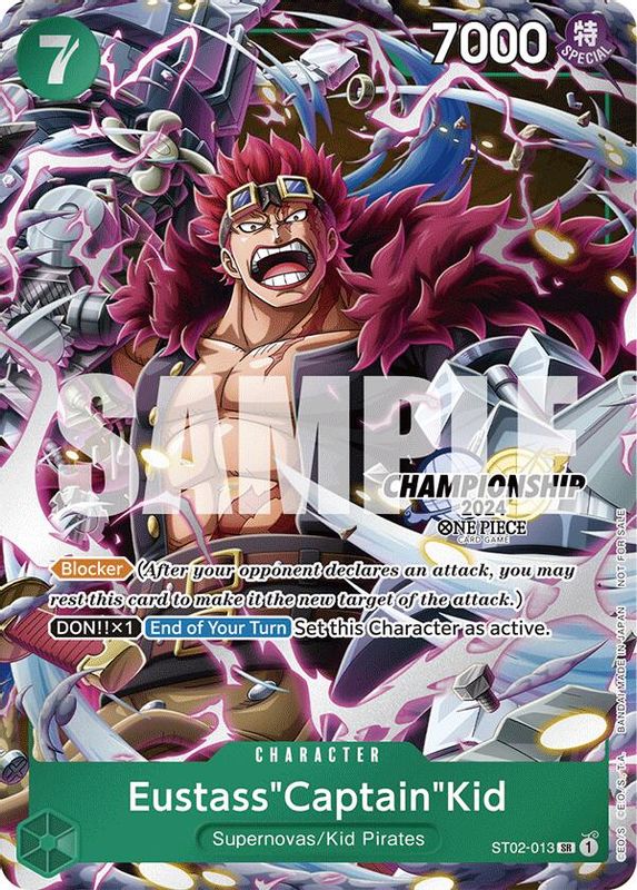 Eustass"Captain"Kid (CS 2024 Celebration Pack) - ST02-013 - Super Rare