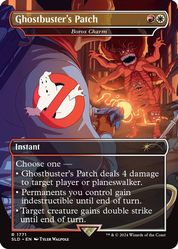 Ghostbuster's Patch - Boros Charm - 1771 - Rare