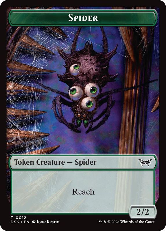 Spider Token - 12 - Token