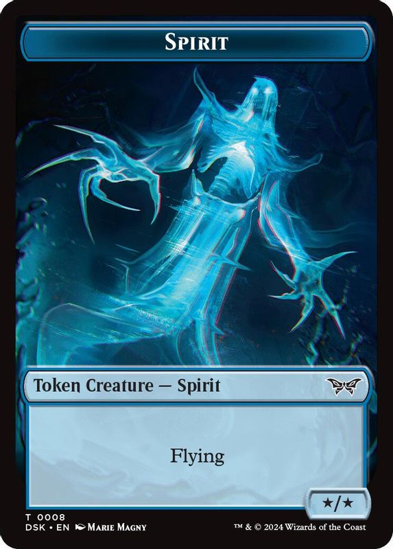 Spirit (0008) // Manifest Double-Sided Token - 8 // 18 - Token