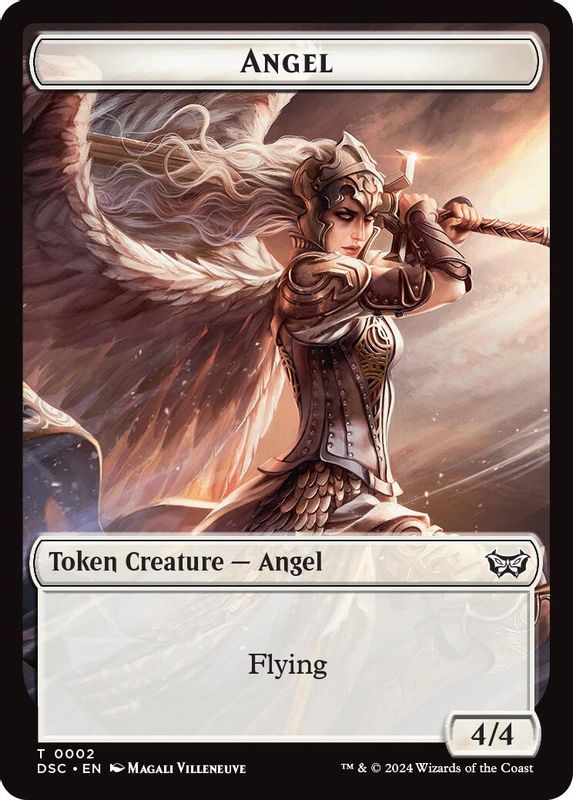 Angel // Glimmer Double-Sided Token - 2 // 4 - Token