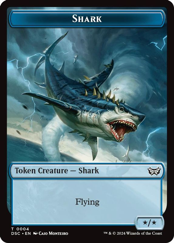 Shark // Copy Double-Sided Token - 4 // 1 - Token