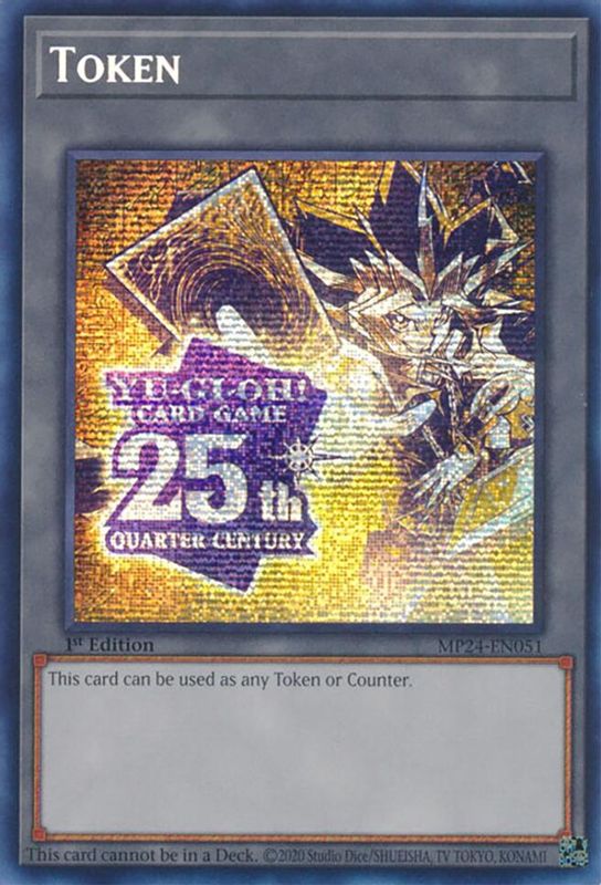 Token: Yugi (MP24-EN051) - MP24-EN051 - Prismatic Secret Rare