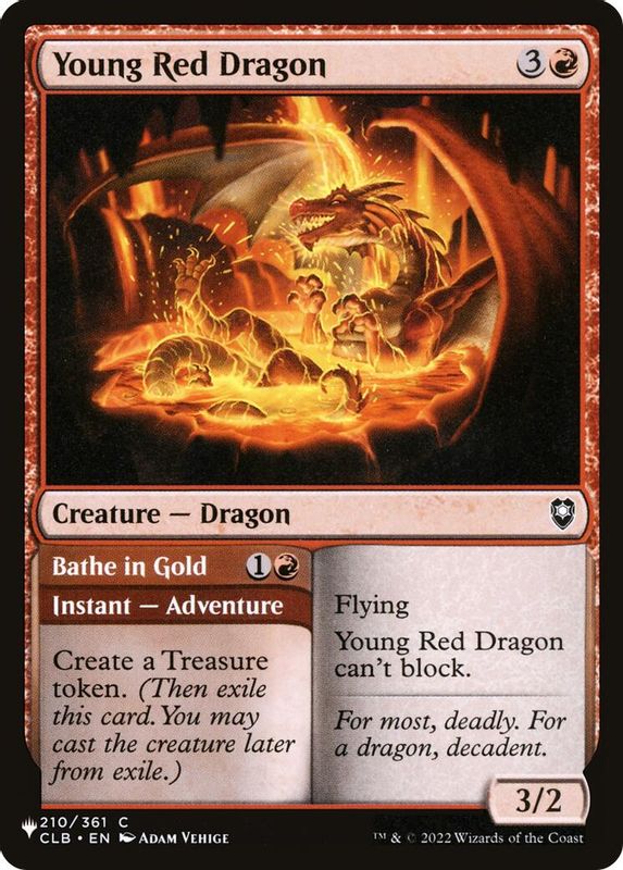 Young Red Dragon - 210 - Common