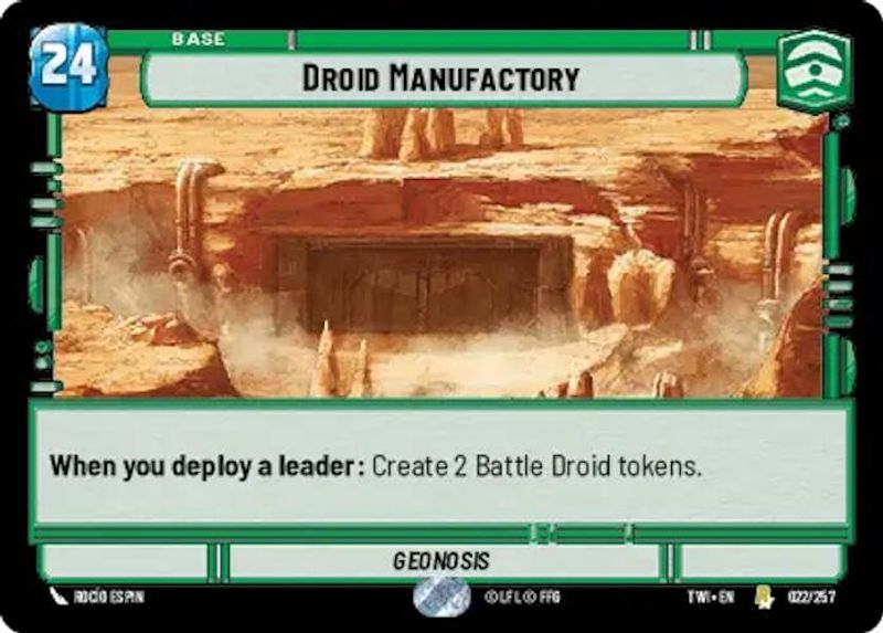 Droid Manufactory - 022/257 - Rare