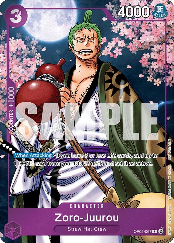 Zoro-Juurou (Event Pack Vol. 5) - OP05-067 - Rare