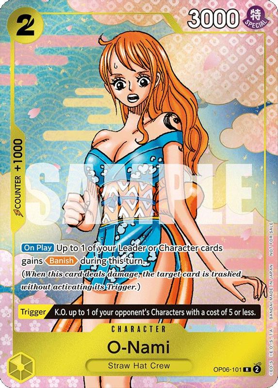 O-Nami (Event Pack Vol. 5) - OP06-101 - Rare