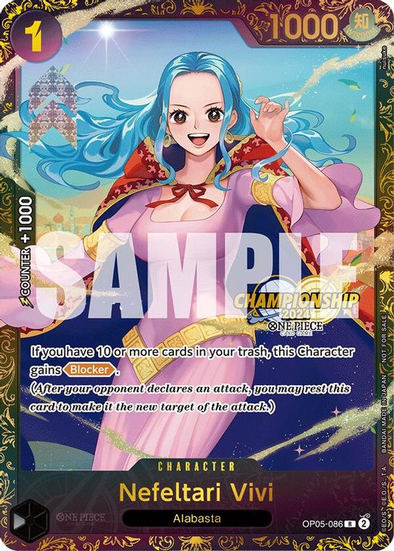 Nefeltari Vivi (October Championship 2024 Store Regionals) - OP05-086 - Rare