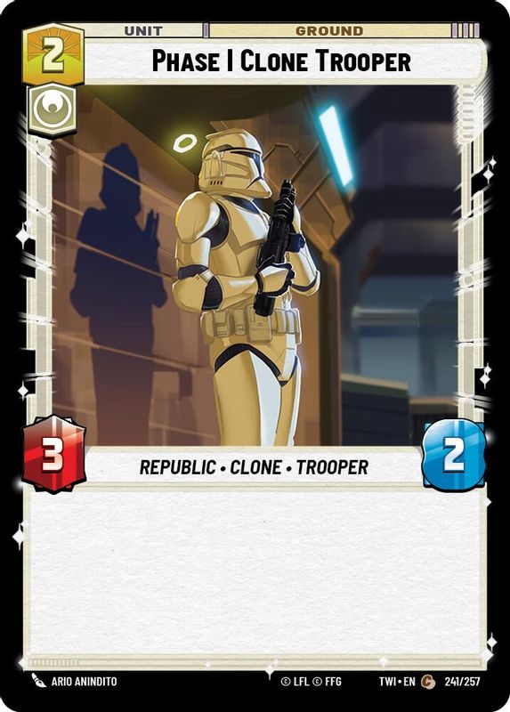 Phase I Clone Trooper - 241/257 - Common