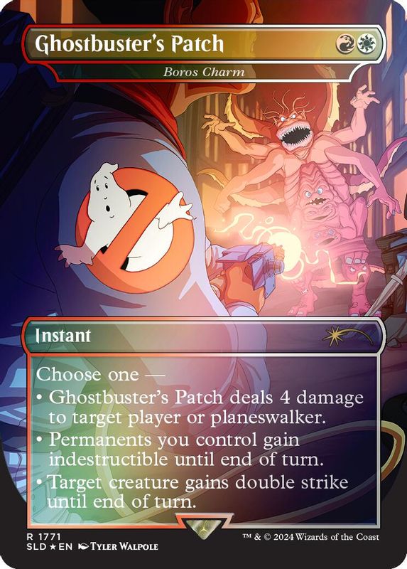 Ghostbuster's Patch - Boros Charm (Rainbow Foil) - 1771 - Rare