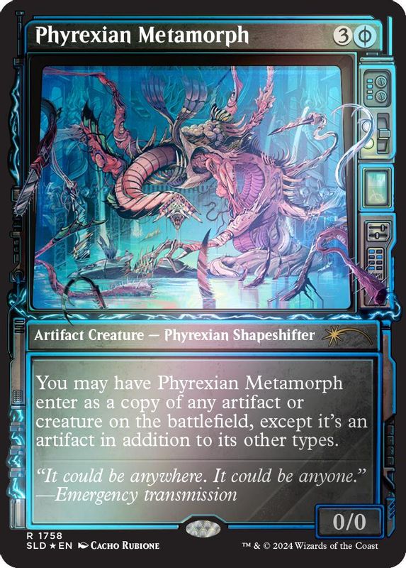 Phyrexian Metamorph (Rainbow Foil) - 1758 - Rare