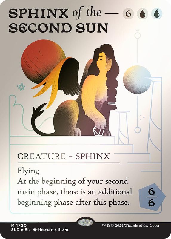 Sphinx of the Second Sun (Rainbow Foil) - 1720 - Mythic