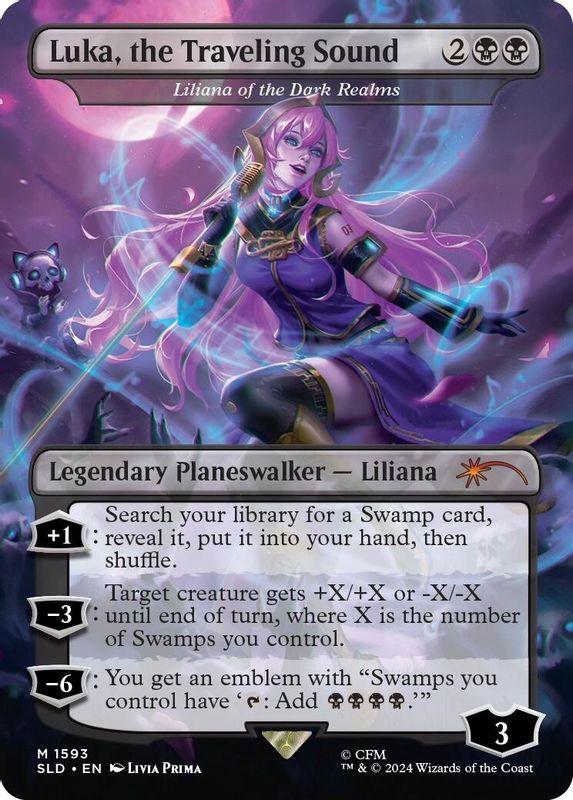 Luka, the Traveling Sound - Liliana of the Dark Realms - 1593 - Mythic