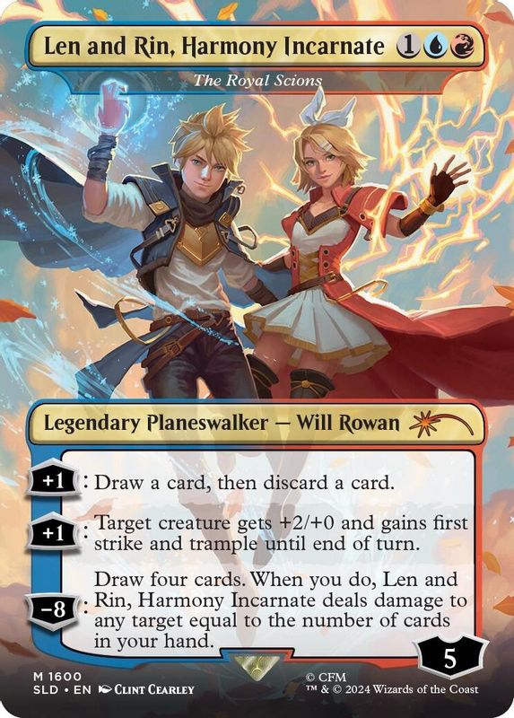 Len and Rin, Harmony Incarnate - The Royal Scions - 1600 - Mythic