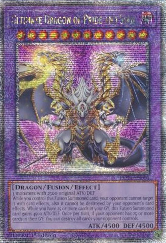 Ultimate Dragon of Pride and Soul - ROTA-EN000 - Quarter Century Secret Rare