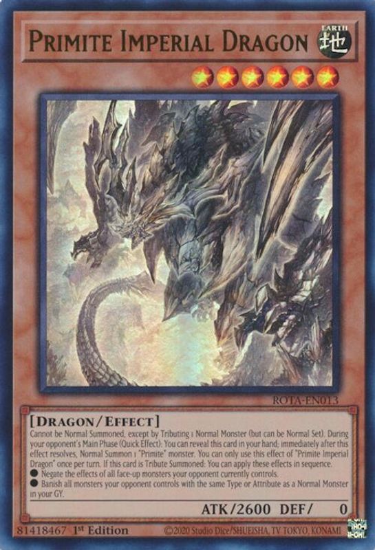 Primite Imperial Dragon - ROTA-EN013 - Ultra Rare