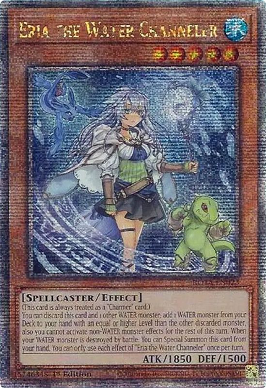 Eria the Water Channeler (Quarter Century Secret Rare) - ROTA-EN023 - Quarter Century Secret Rare